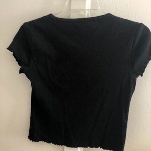 Reformation Crop Short Sleeve Muse Tee